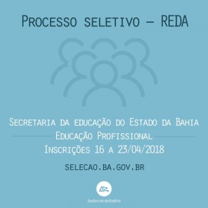 PROCESSO SELETIVO REDA